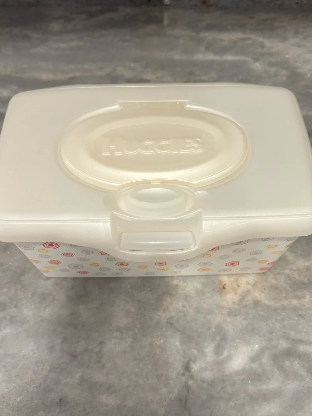 Huggies RETIRED Wipe Dispenser Storage Baby Infant Y2K